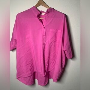 STARK X Hot Pink Tunic Top​​​​​